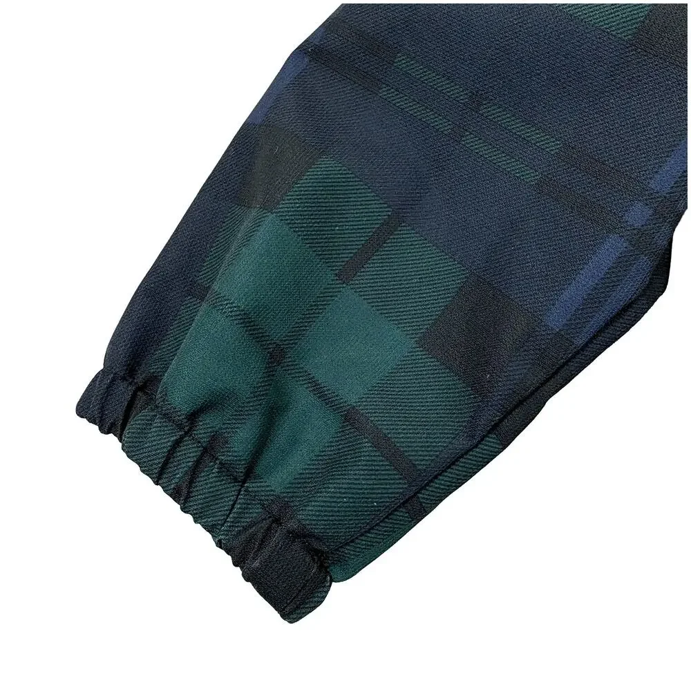 Polo Ralph Lauren Plaid Hooded Jacket 2T Toddler Rain Coat Spring Lightweight